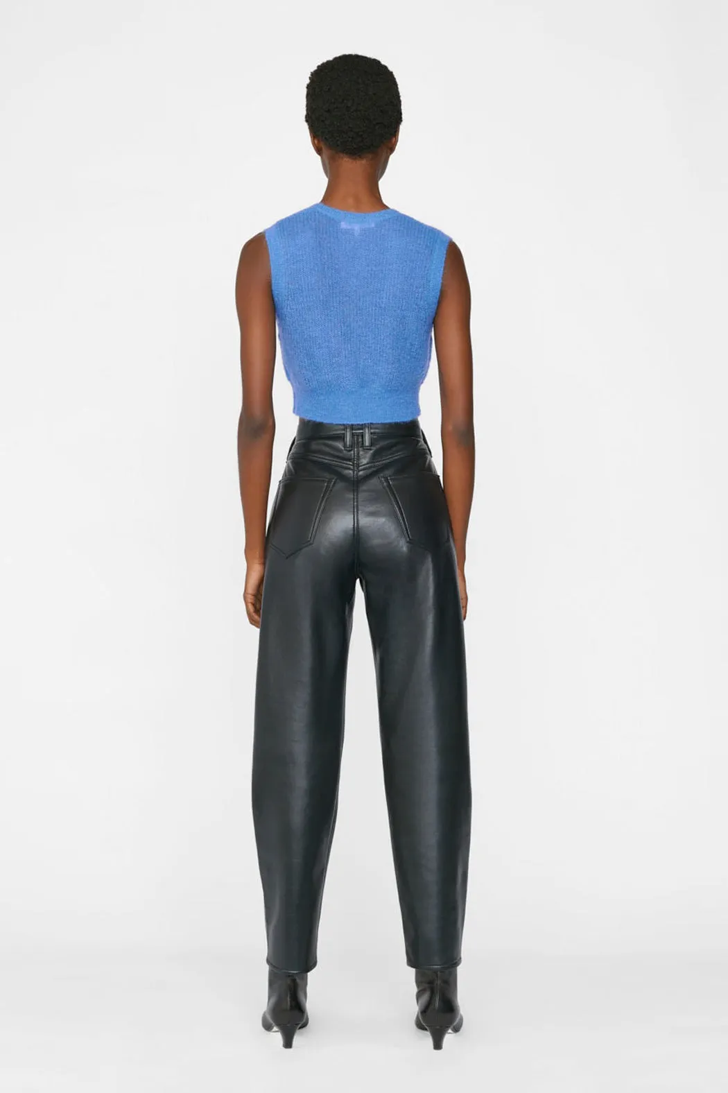 Frame - Shrunken Vest in Cornflower Blue
